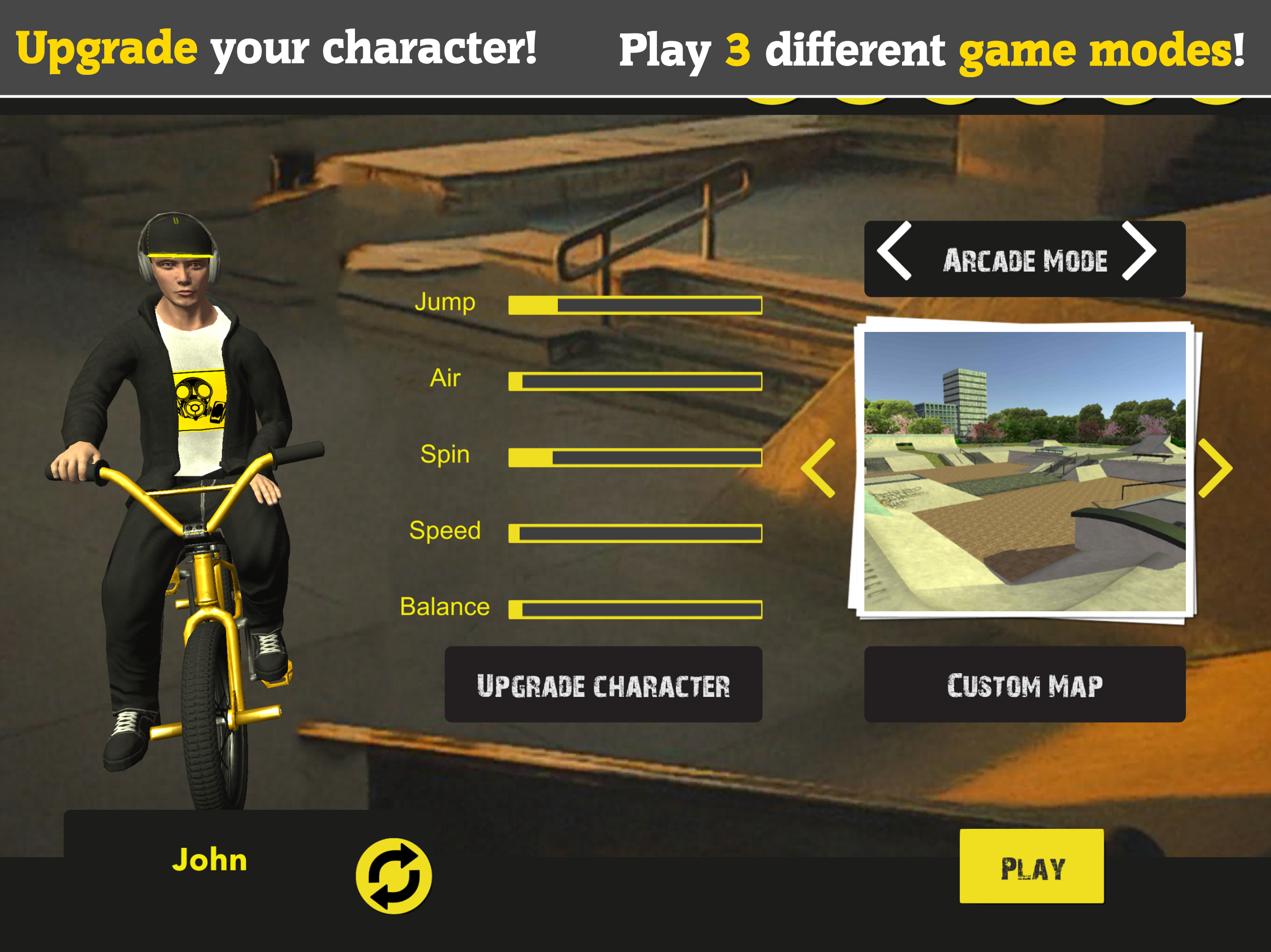 BMX FE3D 2 Game Screenshot