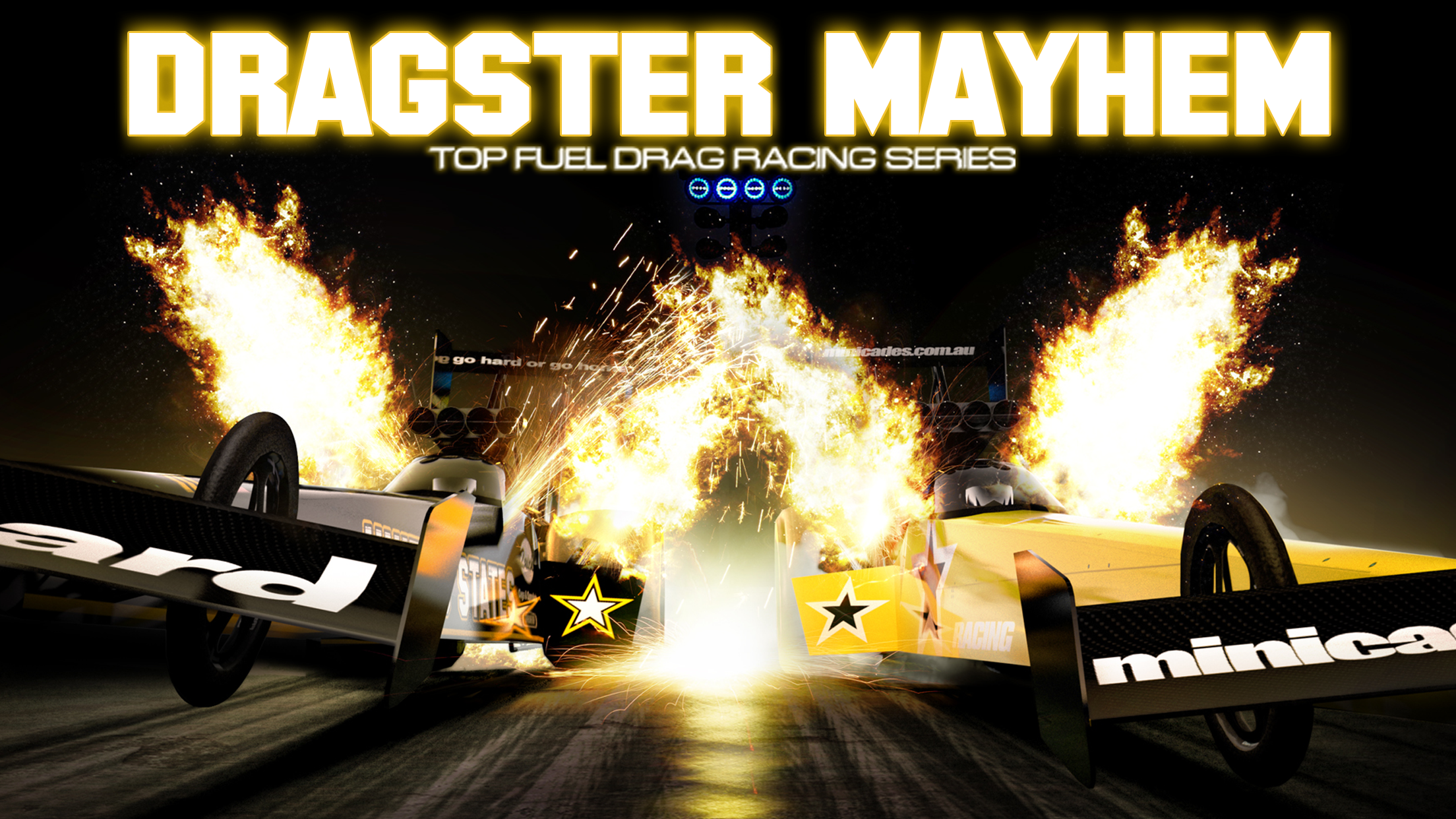 Dragster Mayhem Top Fuel Game Screenshot