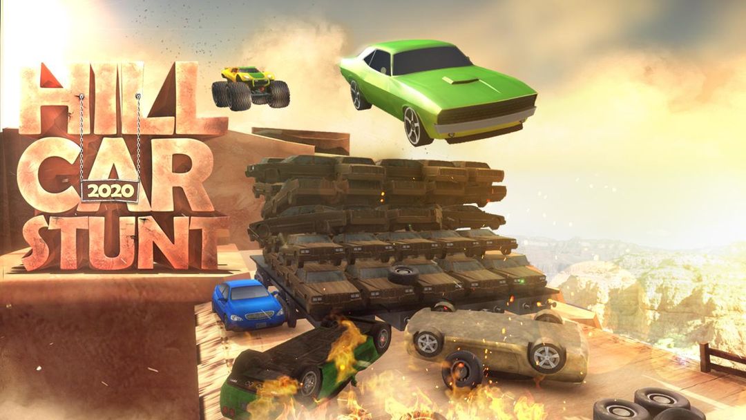 Hill Car Stunt 2020遊戲截圖