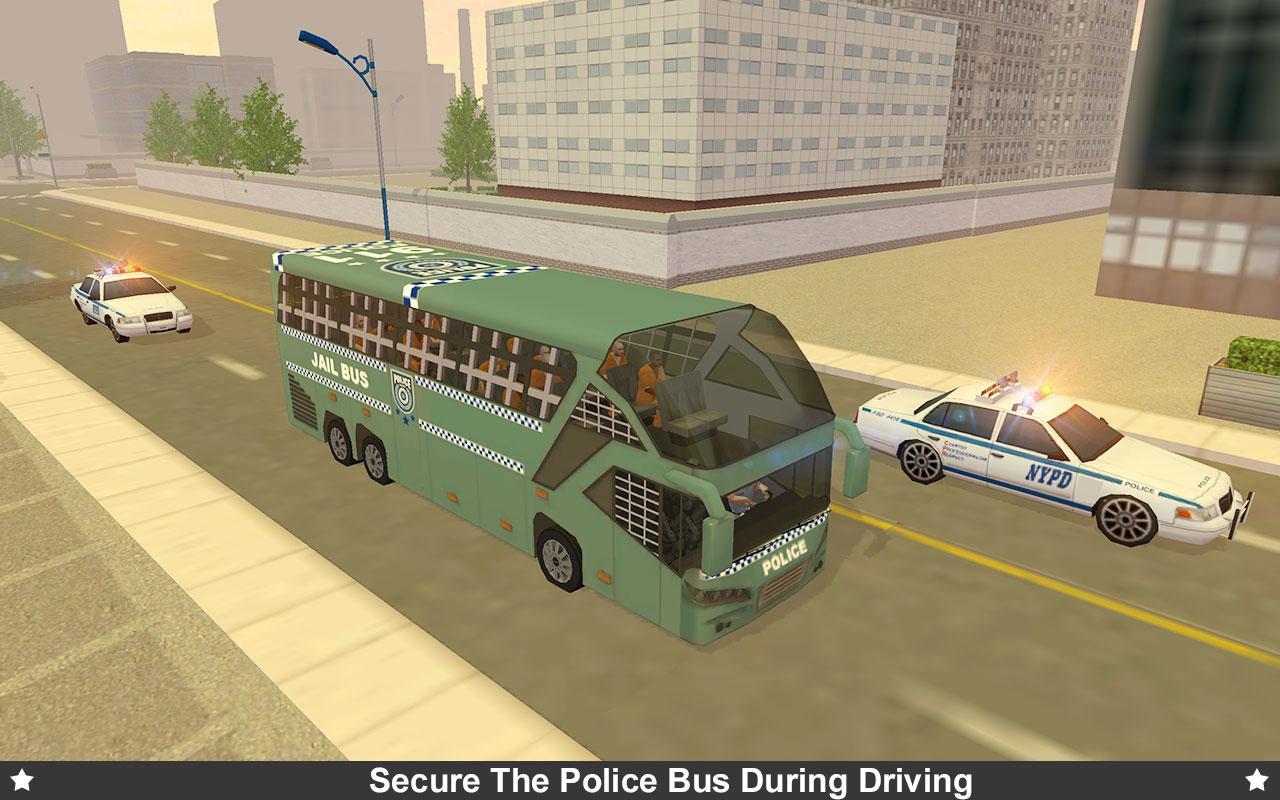 Police Bus Game Screenshot
