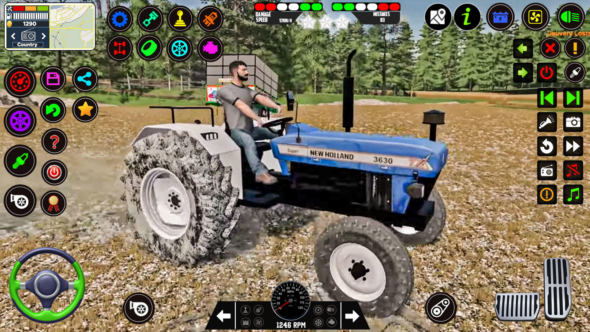 Screenshot 3 of US Tractor Games 3d 
