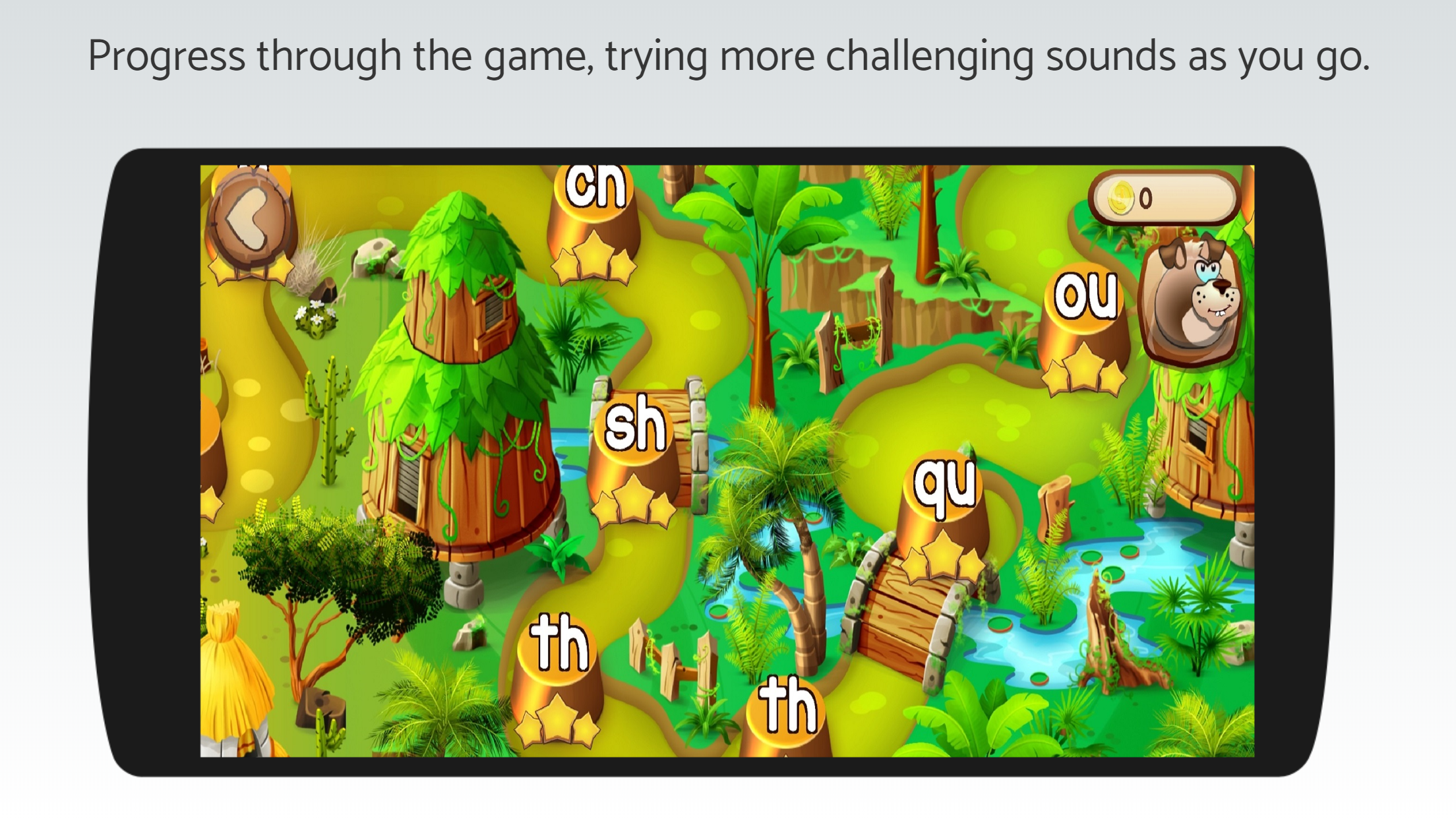 Swing 'N' Slide - ABC and Phonics Games Game Screenshot