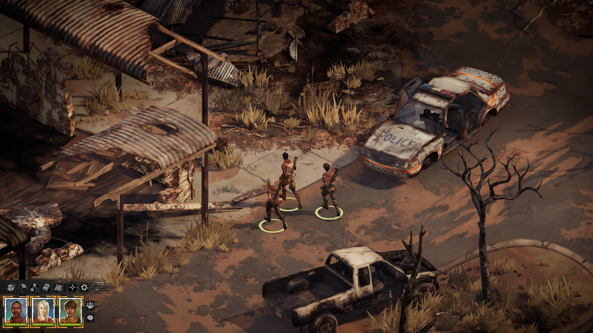 Screenshot of Broken Roads