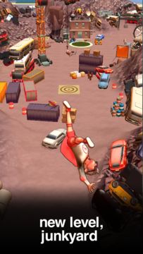 Jackass Human Slingshot Game Screenshot