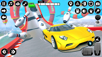 Mega Ramp Car Games: GT Stunts Game Screenshot