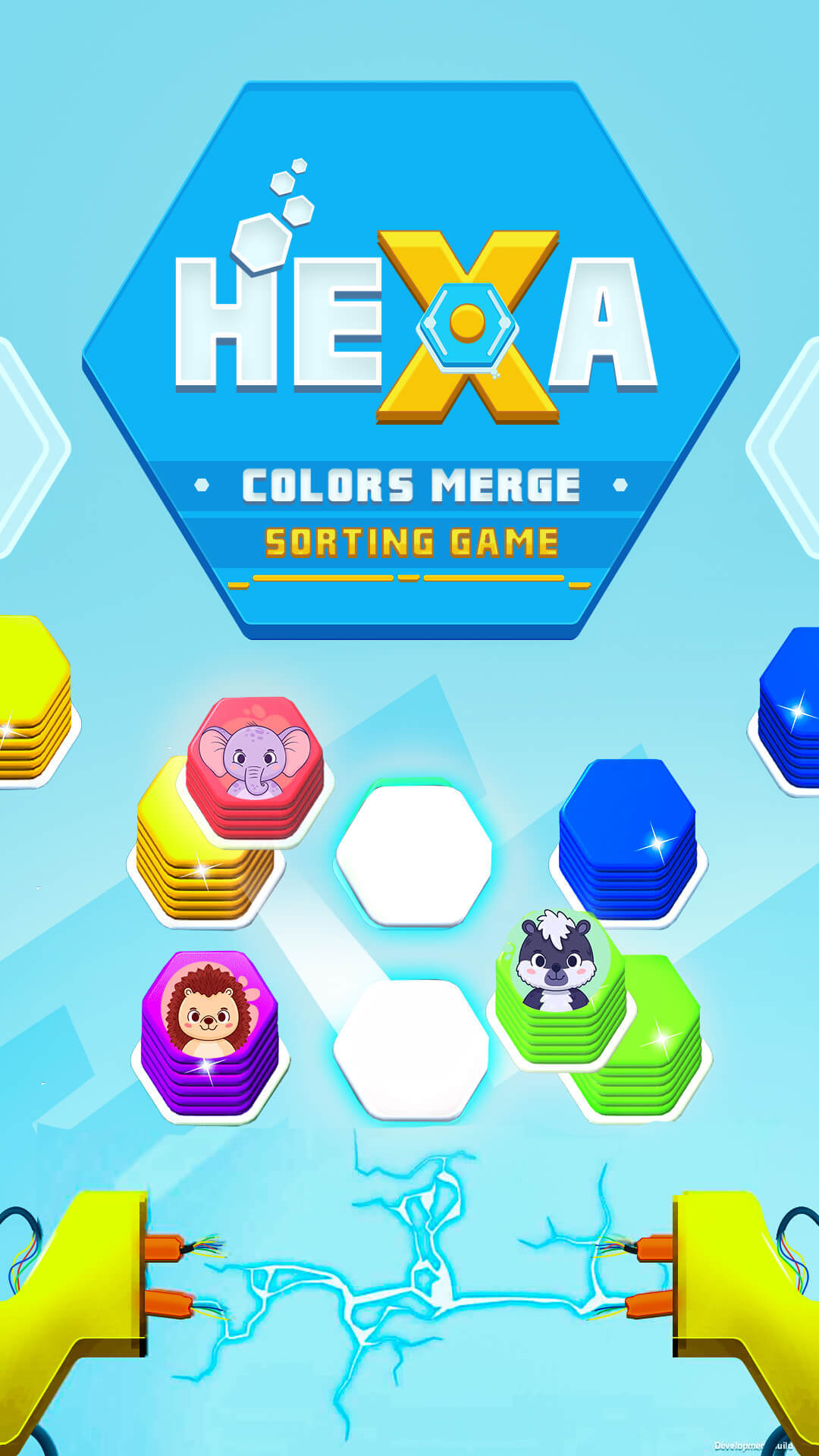 Скриншот игры Hexa Color Match Sorting Games