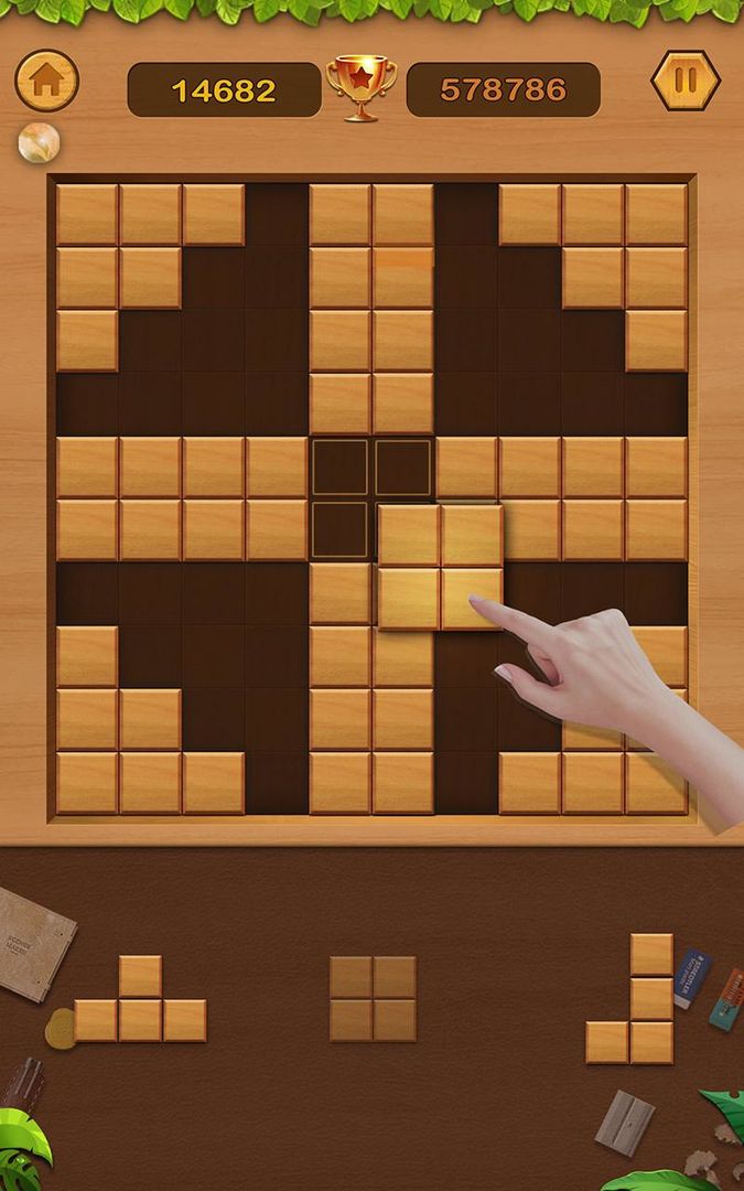 Wood Block Puzzle 2019 ภาพหน้าจอเกม