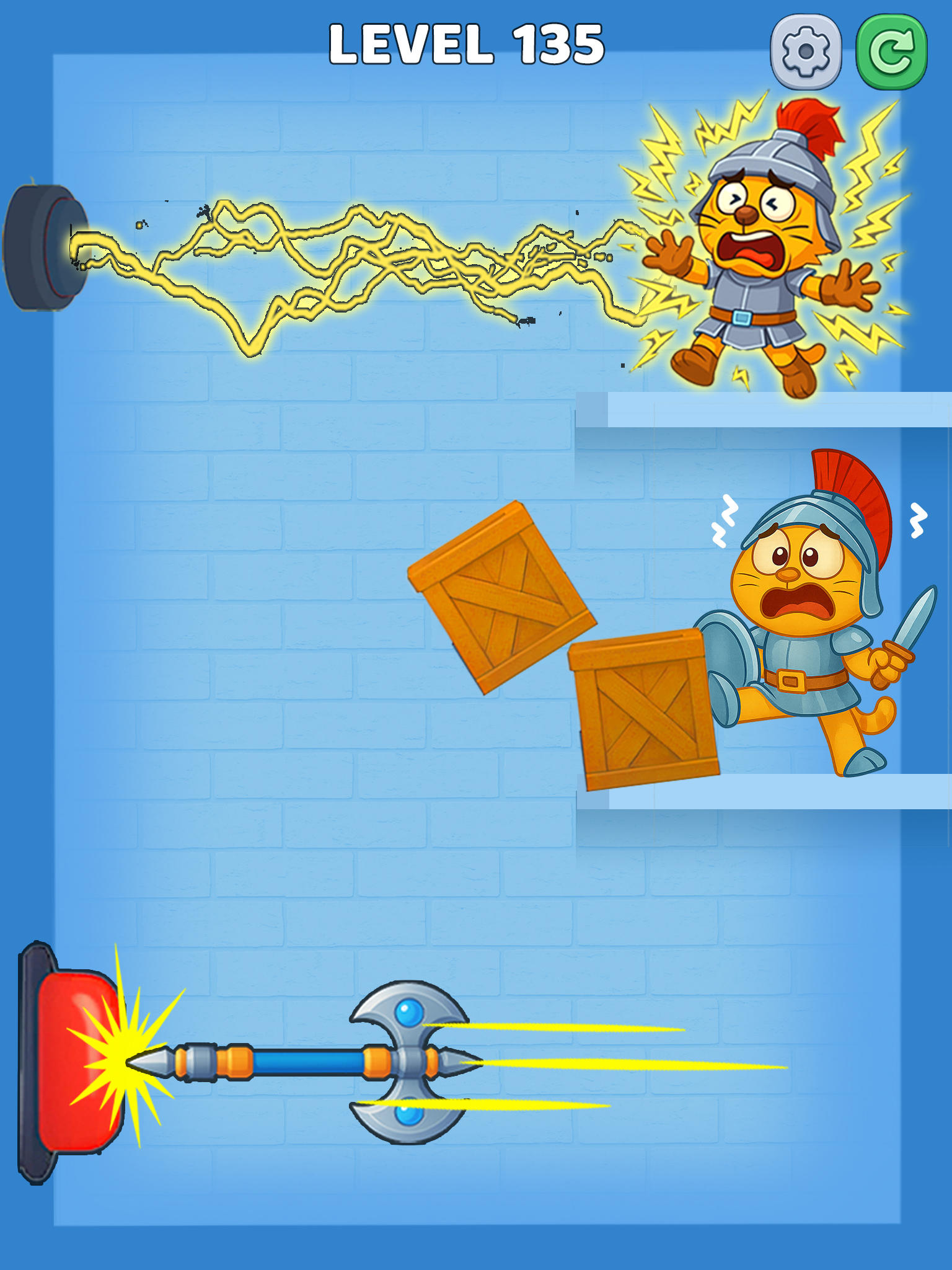 Cuplikan Layar Game Spear Strike : Shoot & Attack