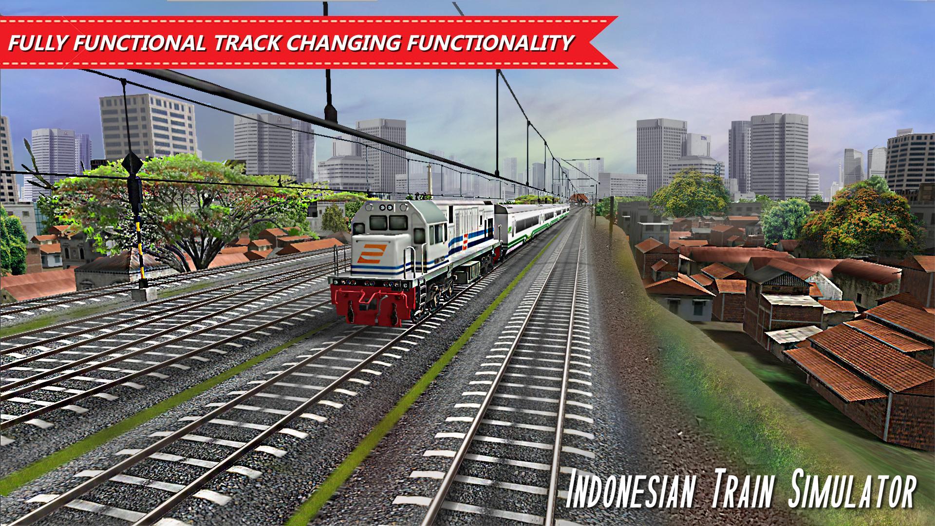 Indonesian Train Sim: Game Game Screenshot