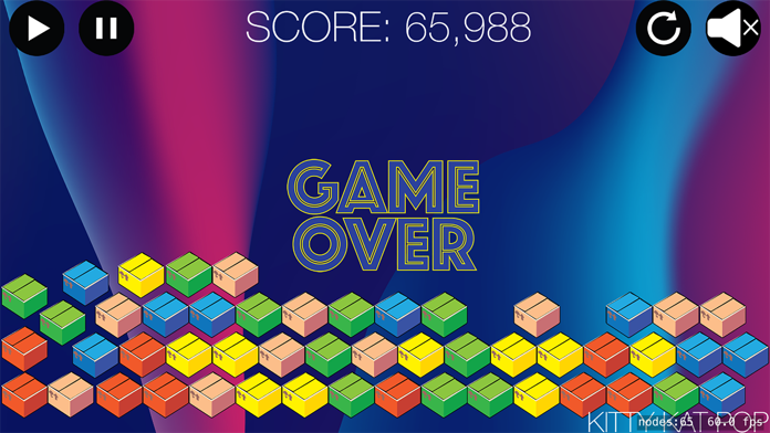 Kitty Kat Pop Game Screenshot