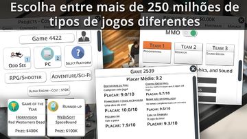 Captura de Tela do Jogo Game Studio Tycoon 3