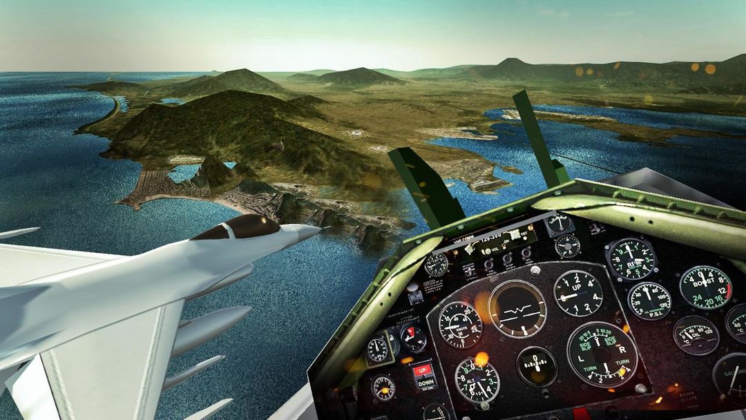F18 Army Fly Fighter Jet 3D ภาพหน้าจอเกม