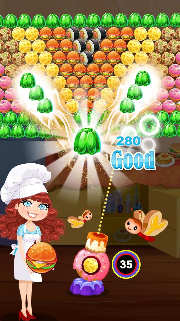 Bubble Food screenshot game