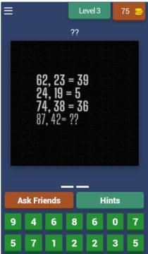 Math Riddles and Puzzles Game Screenshot