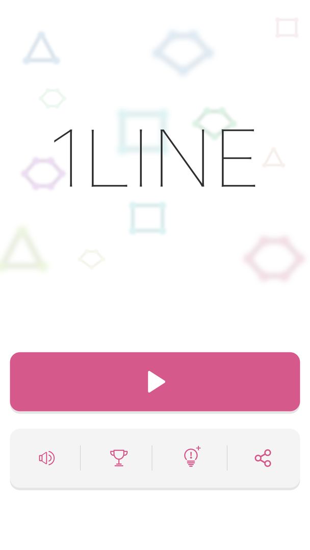 1LINE - one-stroke puzzle game ภาพหน้าจอเกม