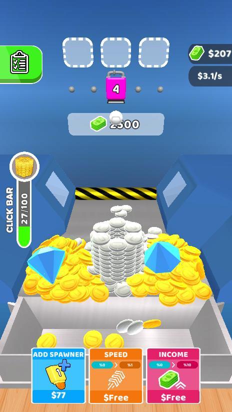 Coin Pusher Game Screenshot