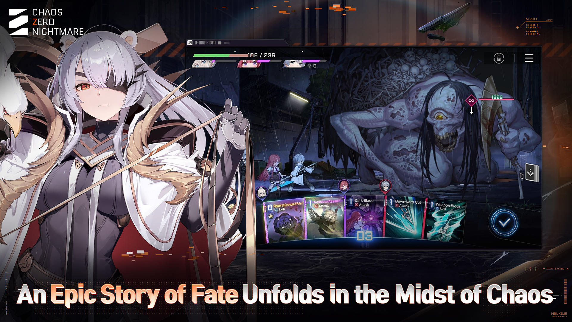 Chaos Zero Nightmare Game Screenshot