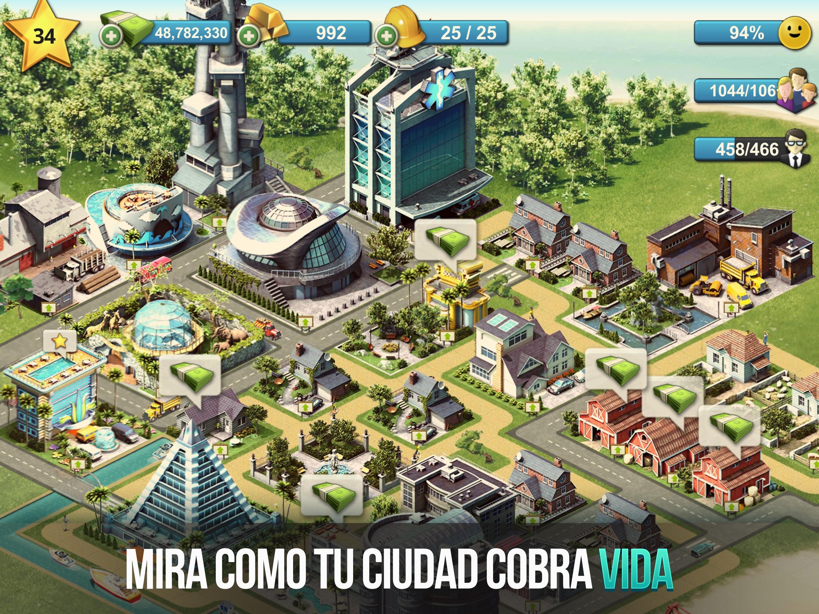 Captura de Pantalla del Juego City Island: construir ciudad