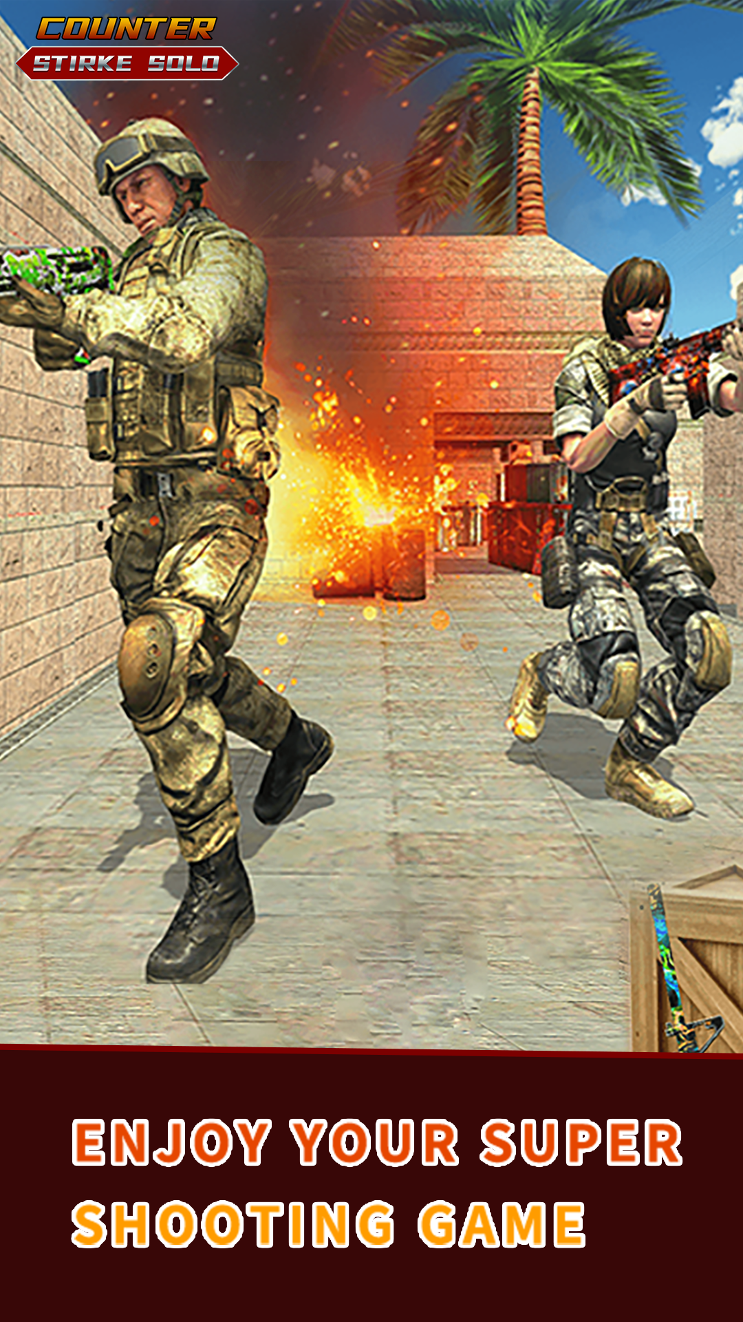 Screenshot of COUNTER STIRKE SOLO