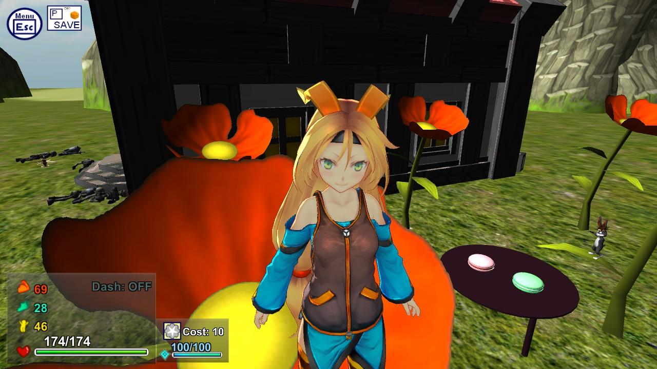 Screenshot of Attack of the Gigant Zombie vs Unity chan