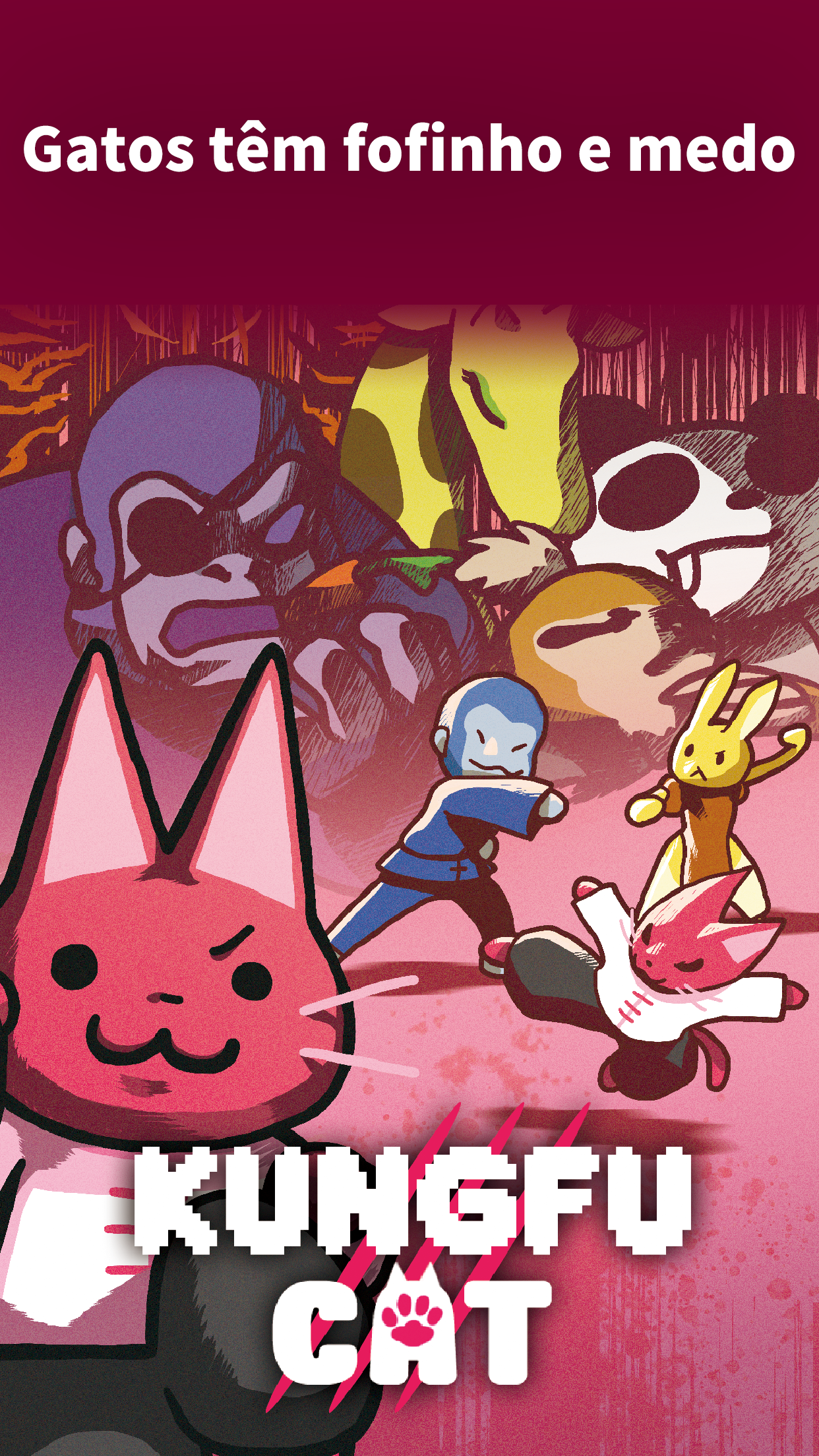 Captura de Tela do Jogo Kung Fu Cat