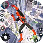 Super Rope Hero Crime Mafia 3D