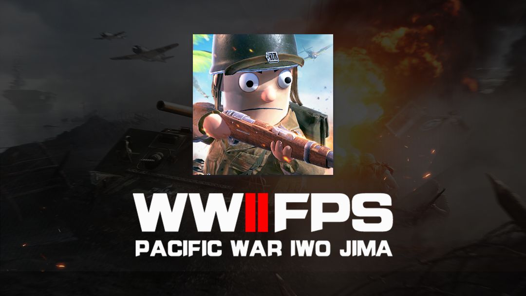 Pacifix War Iwo Jima:WW2 fps ภาพหน้าจอเกม