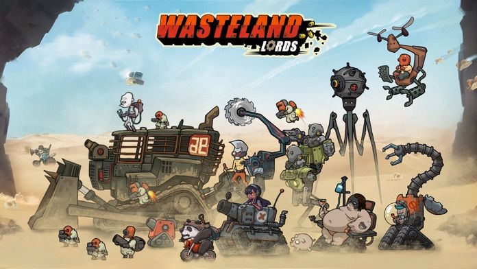 Wasteland Lords 게임 스크린 샷