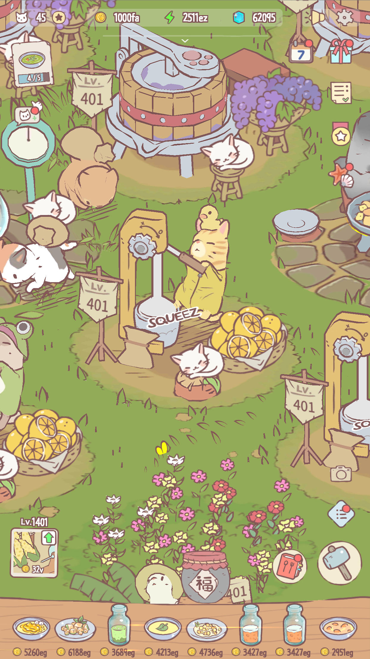 Cats & Soup Netflix Edition Game Screenshot