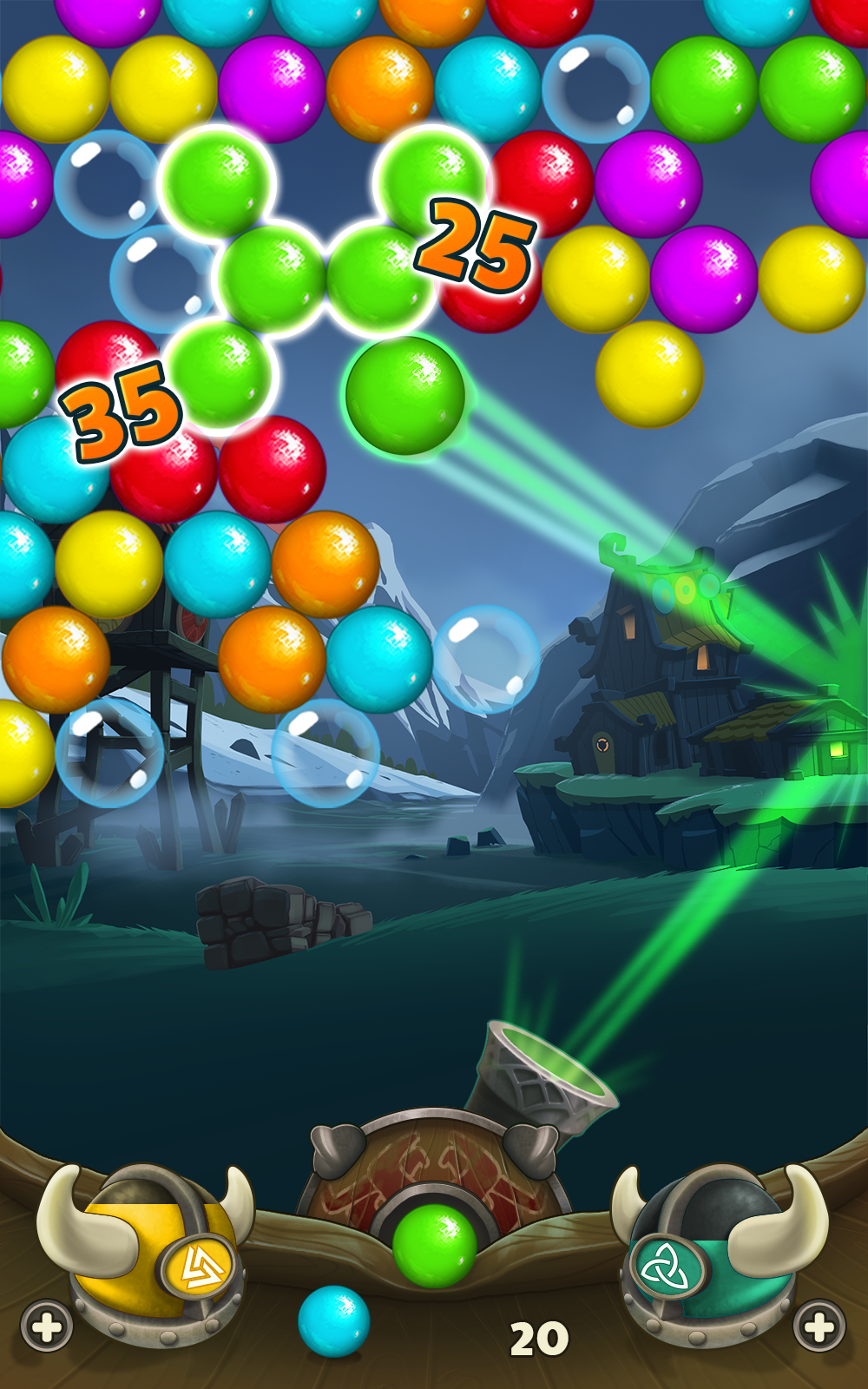 Bubble Pop Adventure Game Screenshot