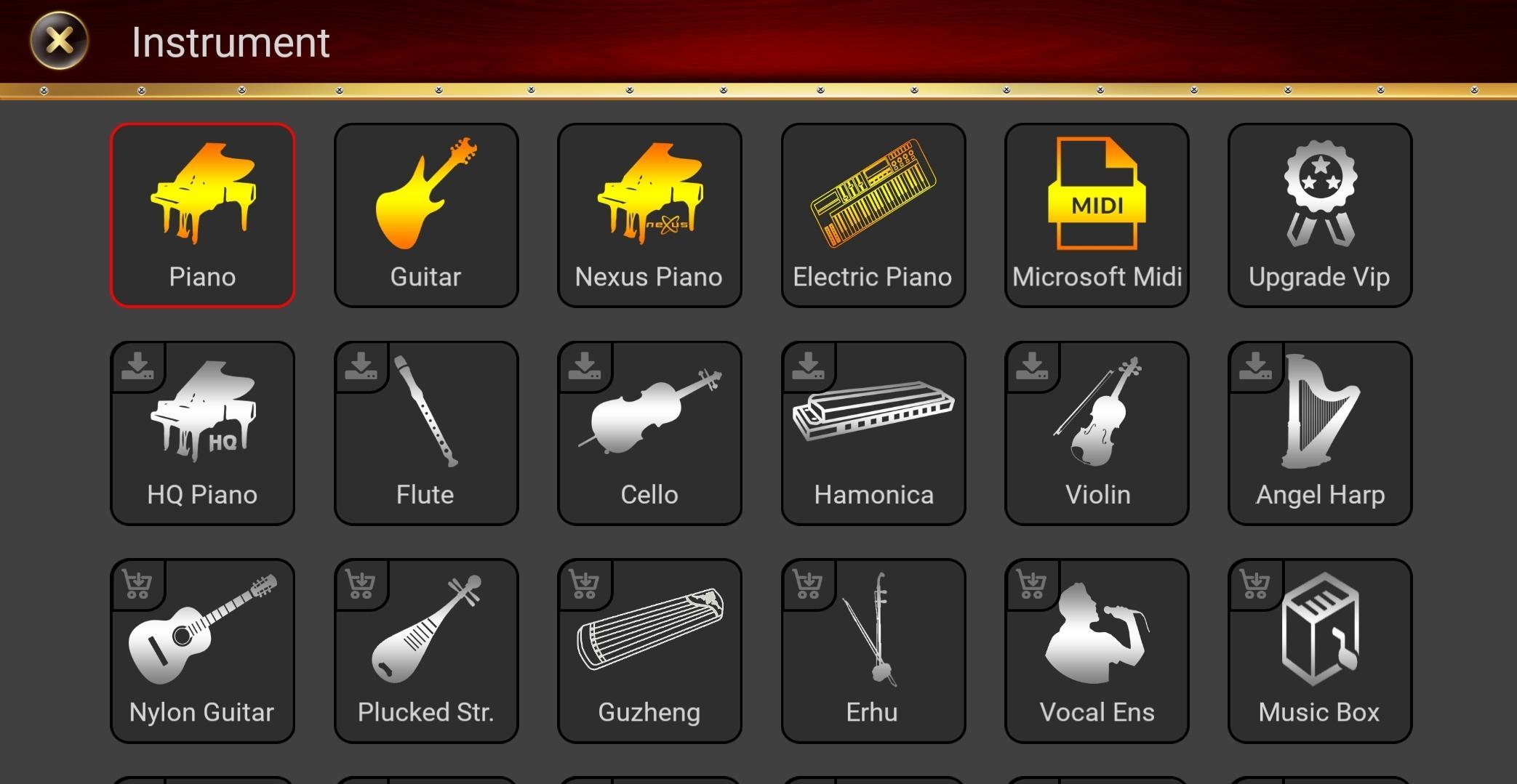 Piano Detector: Virtual Piano Game Screenshot