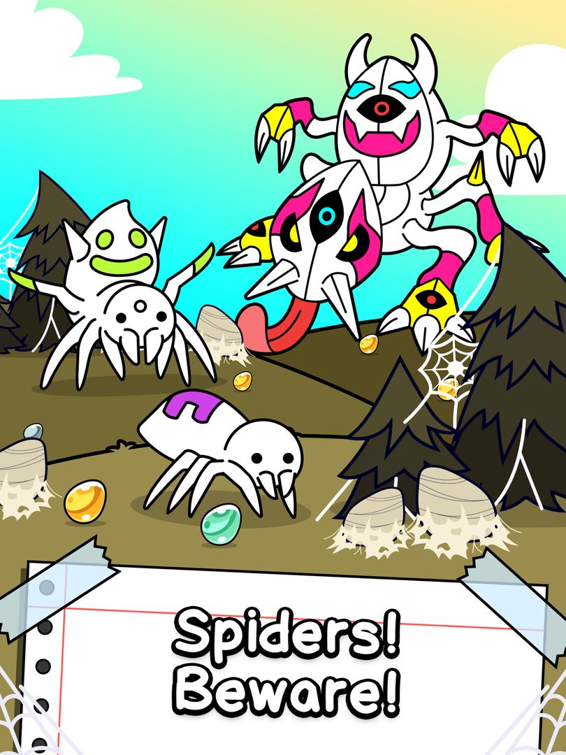 Spider Evolution - Merge & Create Mutant Bugs遊戲截圖