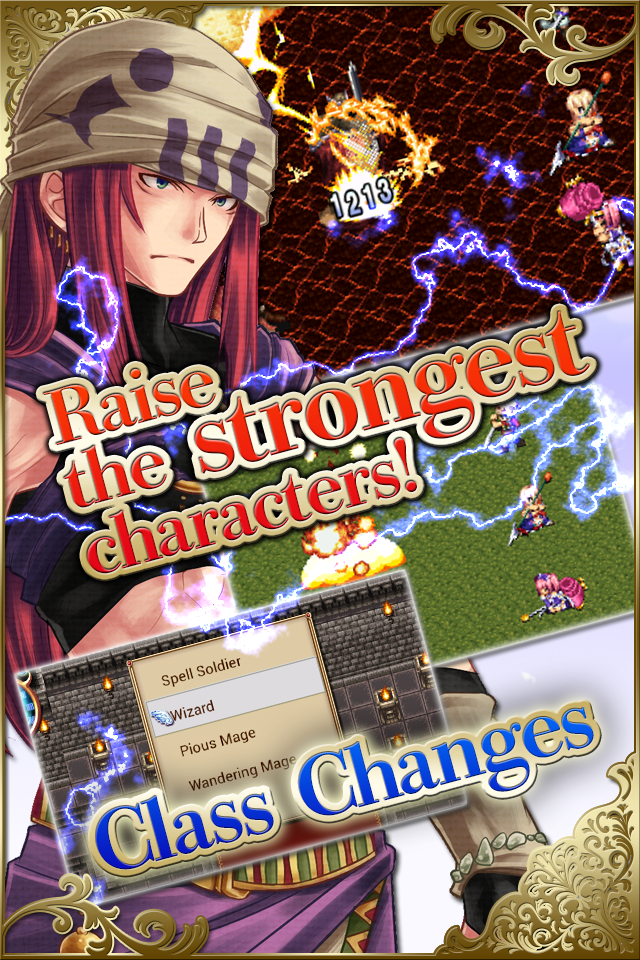 RPG Chronus Arc with Ads Game Screenshot