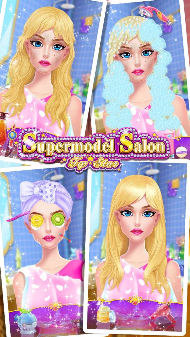Top Model Makeup Salon 게임 스크린 샷