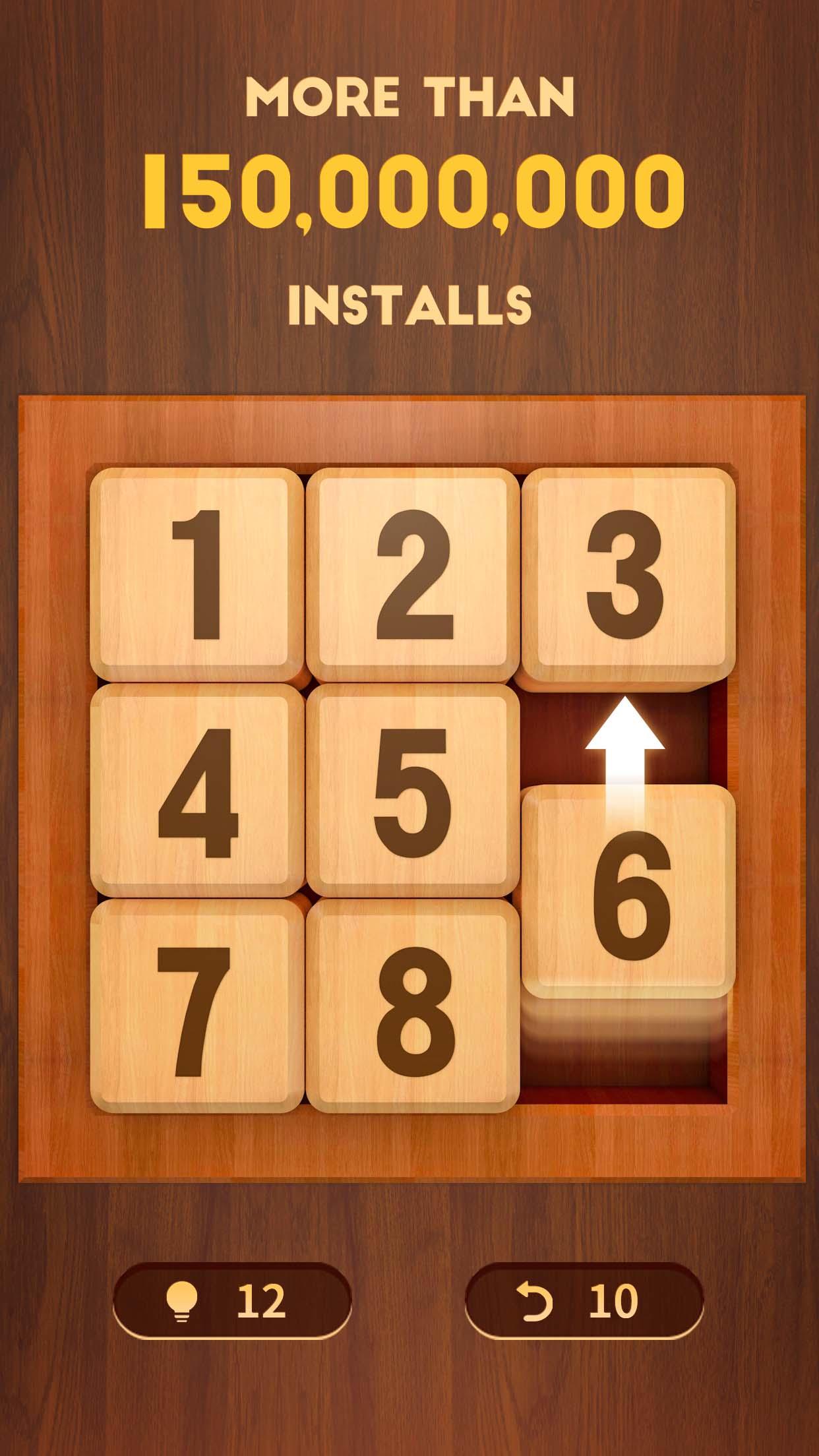 Скриншот игры Numpuz: Number Puzzle Games