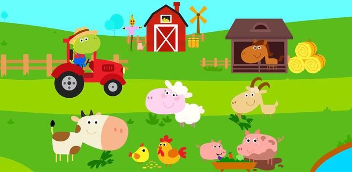 Banner of 🐓Baby Farm Games - Fun Puzzles for Toddlers🐓 1.0.4