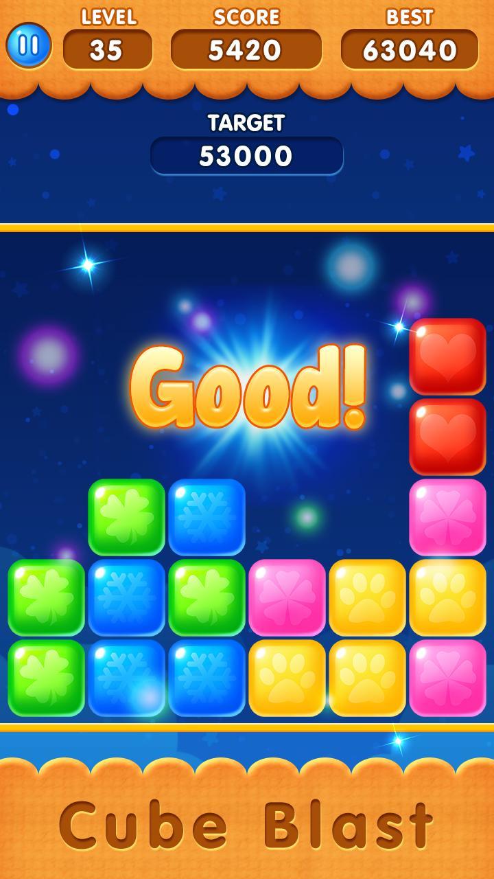 Cube Blast Game Screenshot