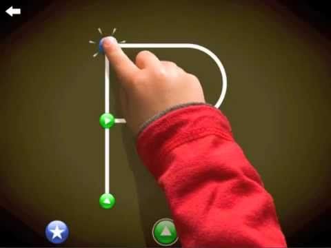 Captura de Tela do Vídeo de LetterSchool - learn write abc