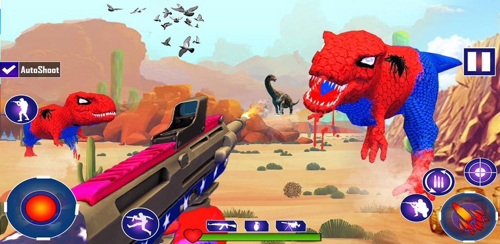 Download do APK de Dinosaur jogos offline de tiro para Android