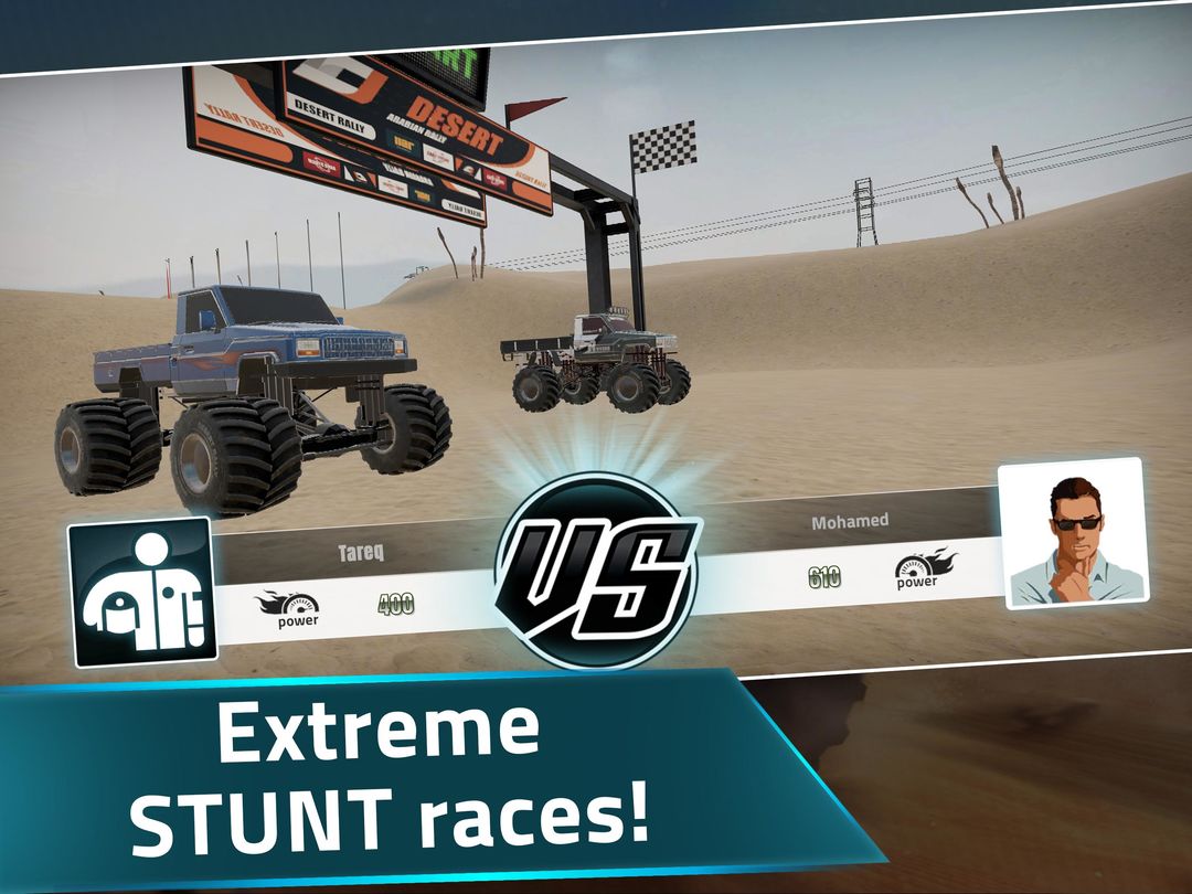 Arabian Racing: Desert Rally 4x4 게임 스크린 샷