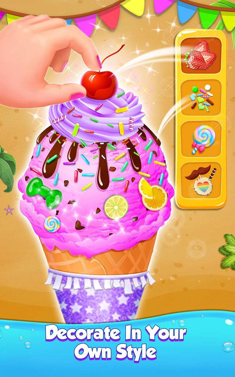 Summer Beach Food Party Game Screenshot