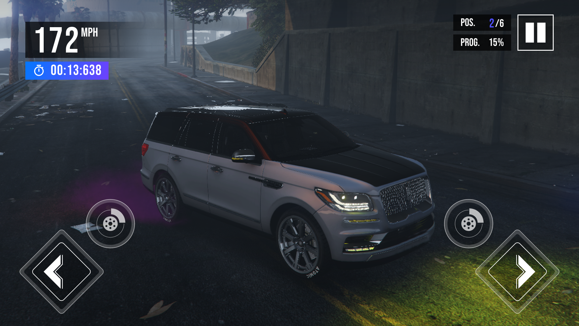 Lincoln Car Sim: Drive & Drift Game Screenshot