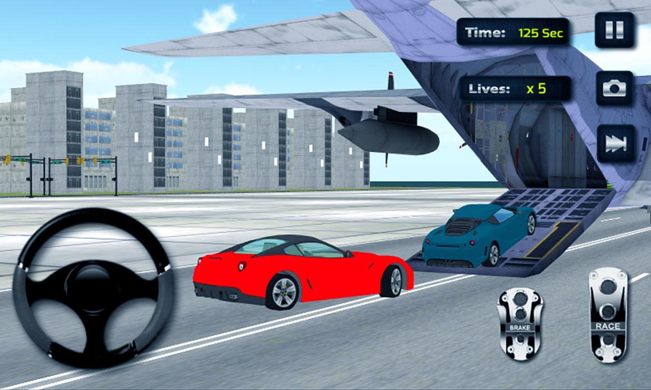 Airplane Car Transporter 2016 Game Screenshot
