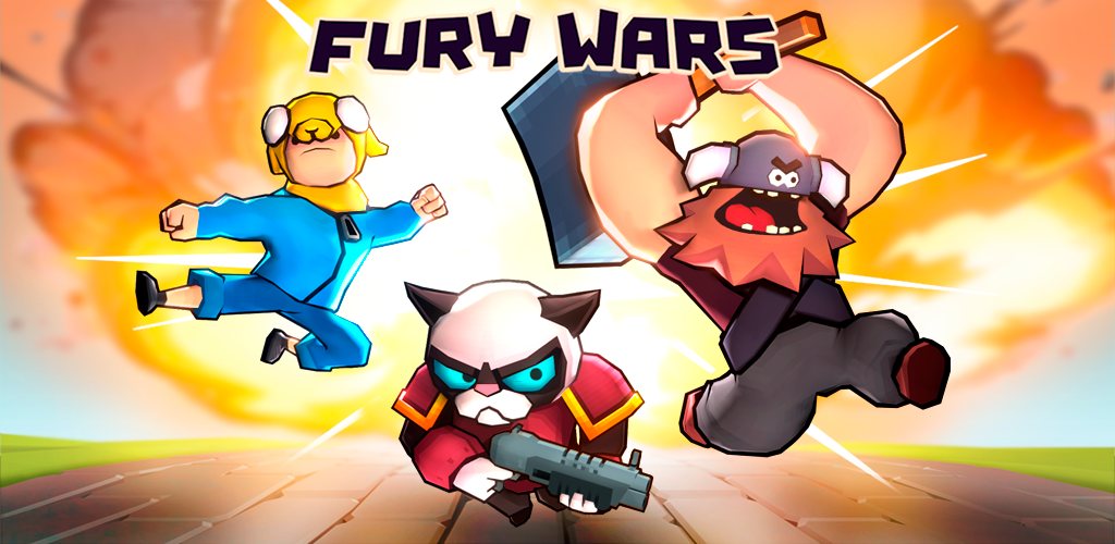 Banner of Fury Wars online shooter games 