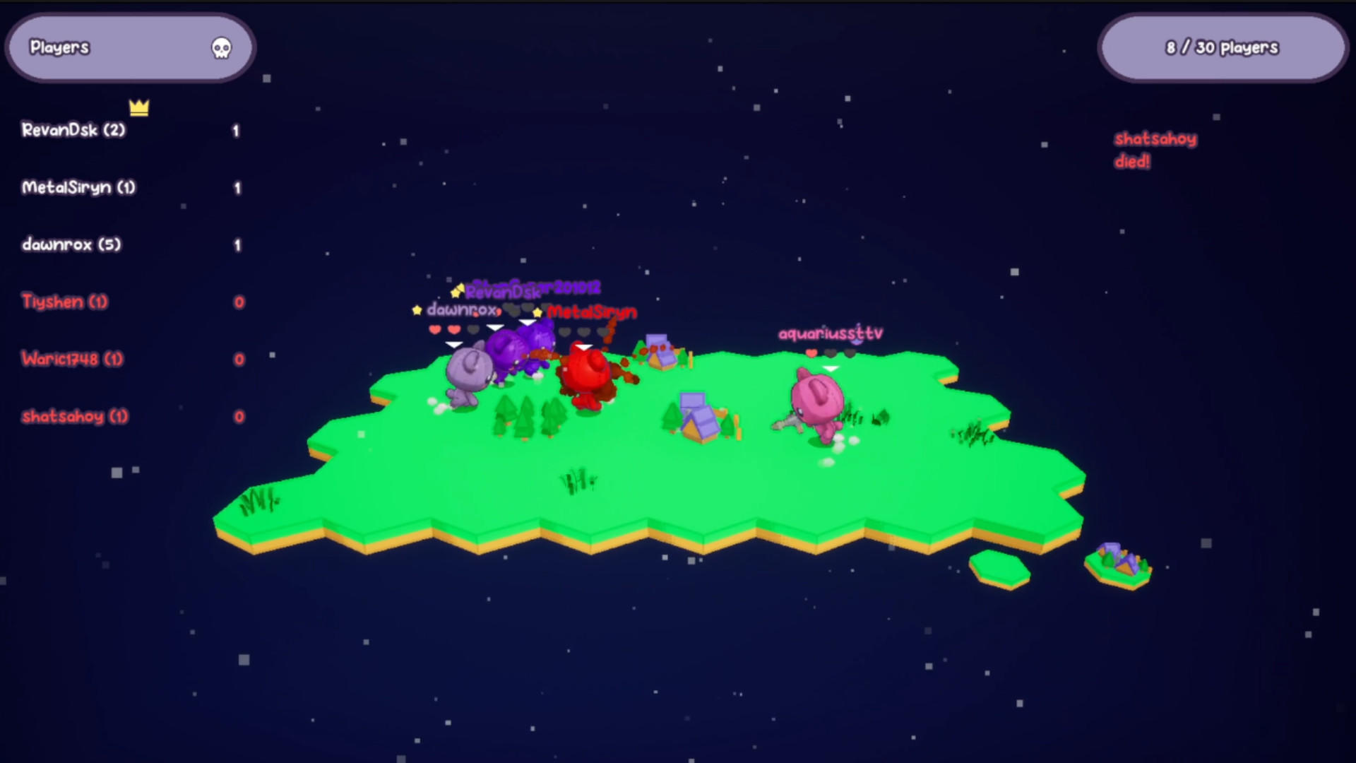 Screenshot of Boom Bears on Stream