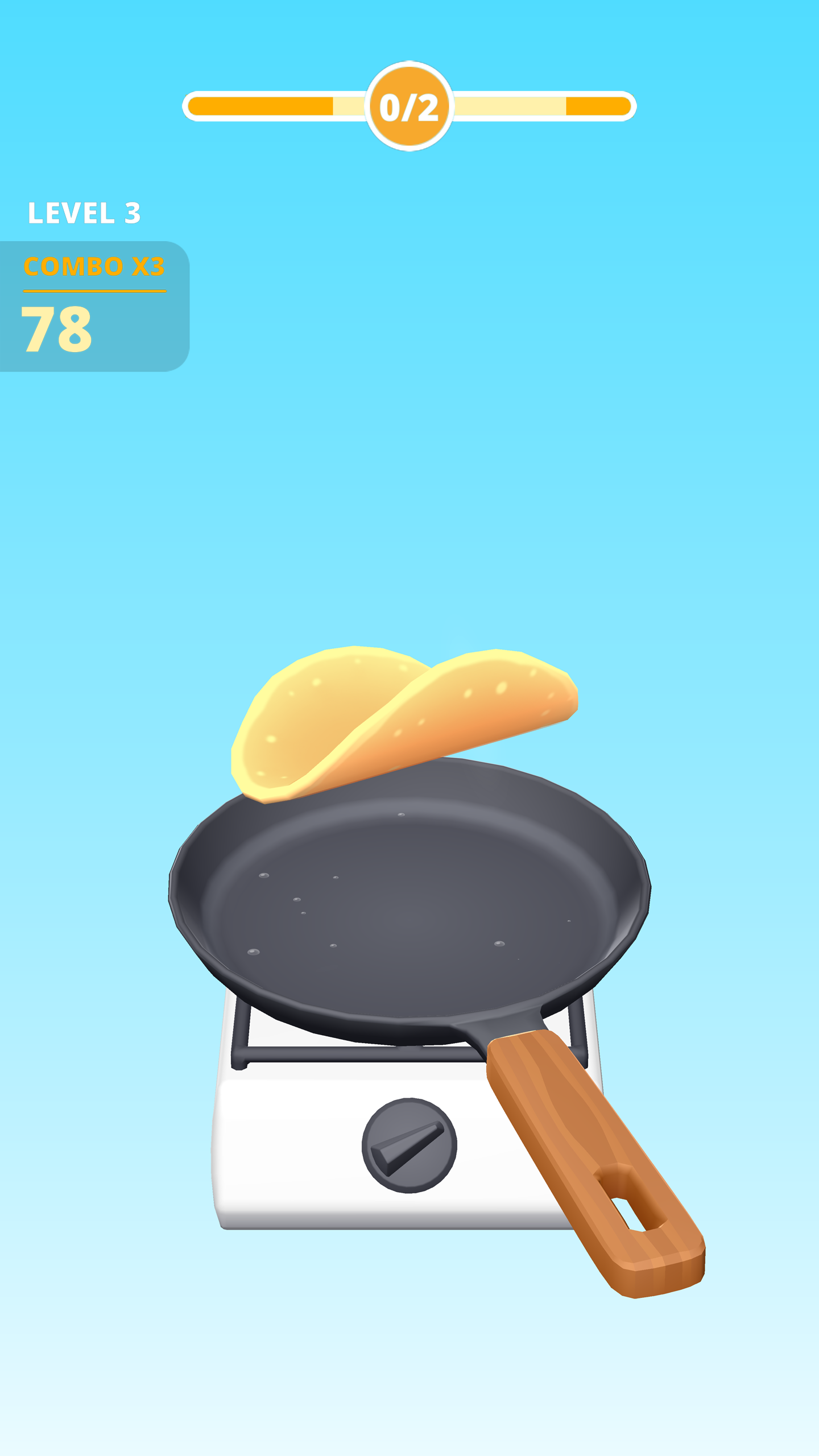 Flipping Food ゲームのスクリーンショット