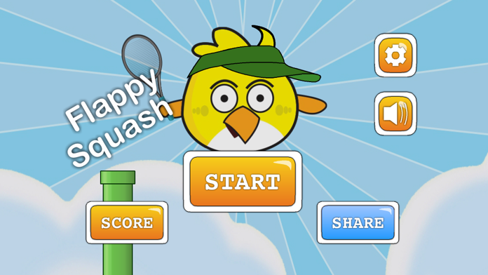 Flappy Squash Game Screenshot