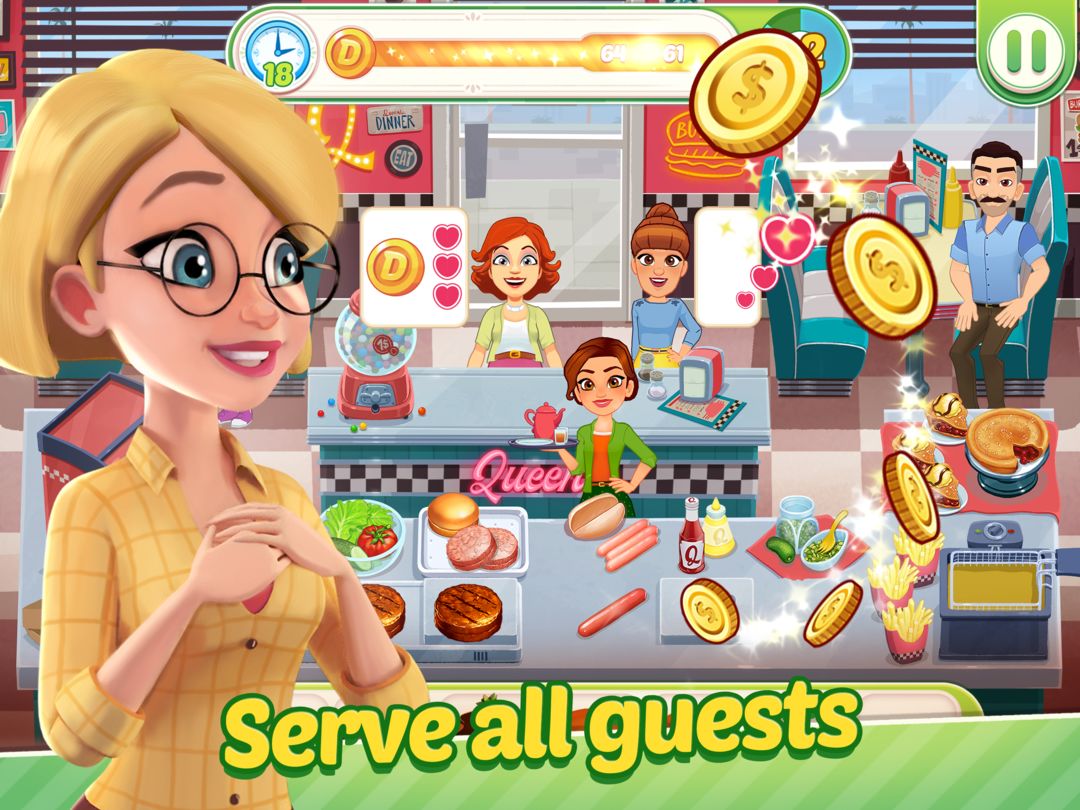 Screenshot of Delicious World - Cooking Game