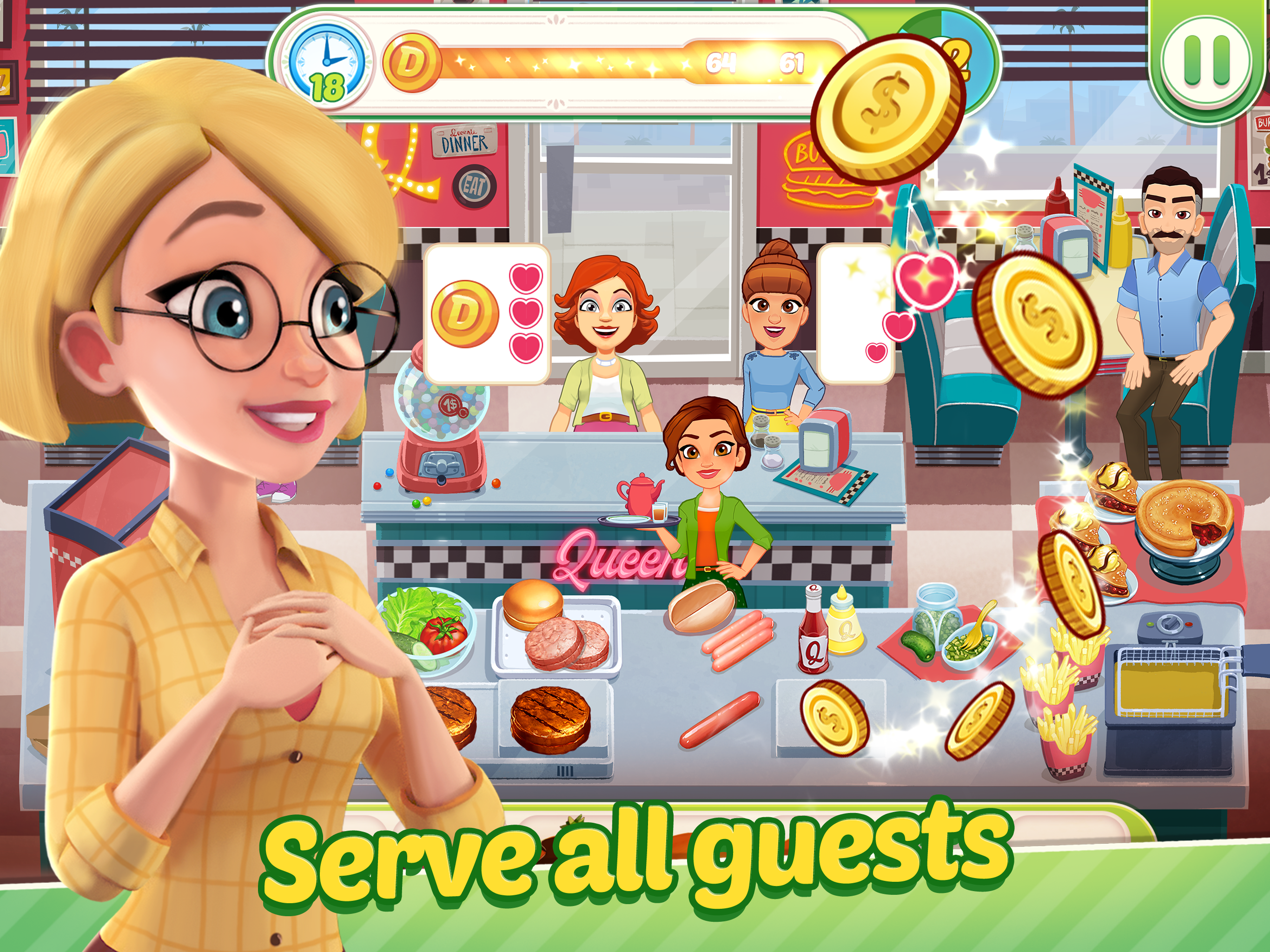 Delicious World - Cooking Game Game Screenshot