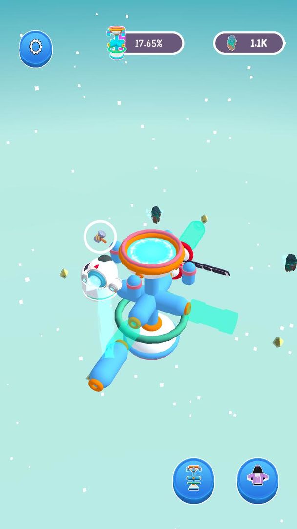 Screenshot of Idle Space Station